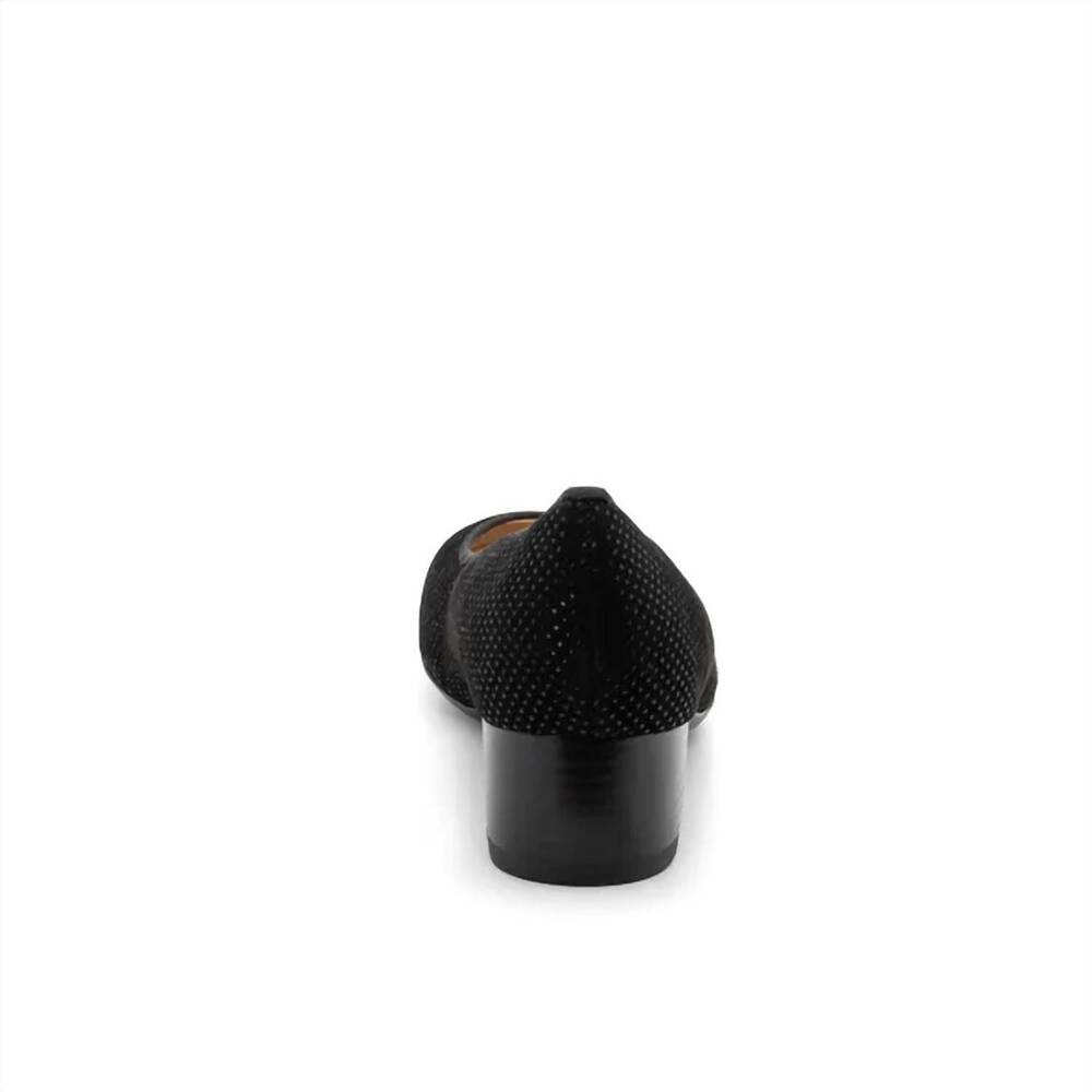 NEW ARA women's vivian pump - wide in black puntikid - Picture 4 of 7